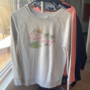 Palm Springs graphic sweater XS